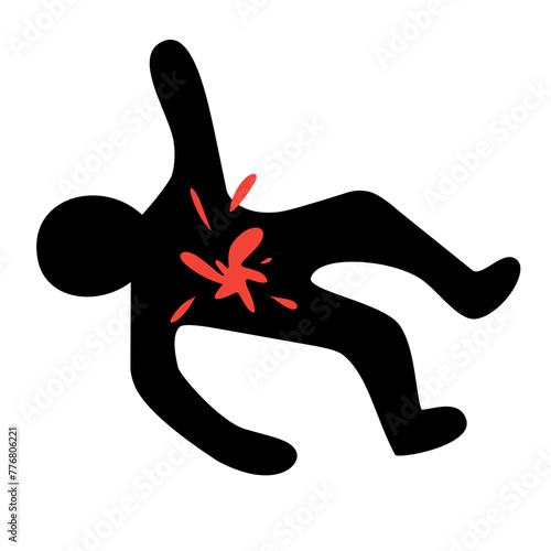 victim body icon