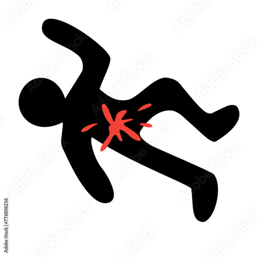 victim body icon