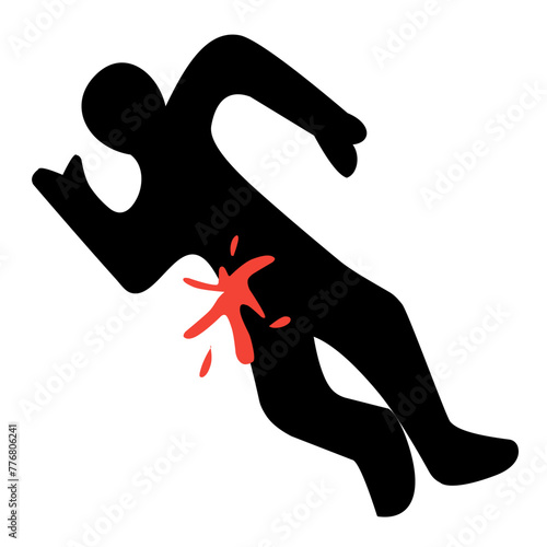 victim body icon