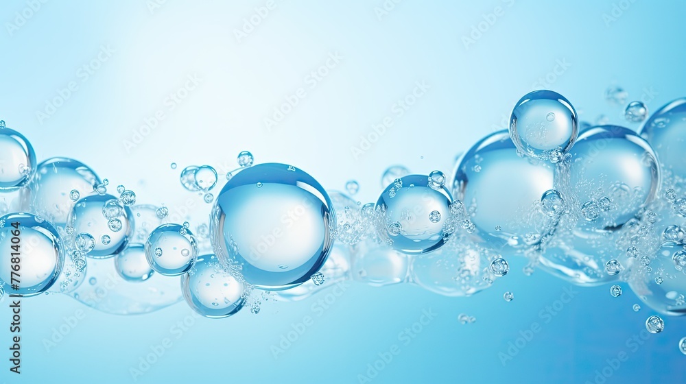 pale light blue bubble background
