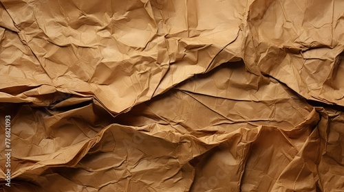 Wallpaper Mural edges brown crumpled paper Torontodigital.ca