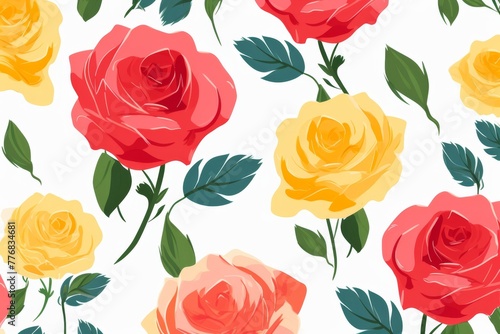 Rose Pattern © Aida