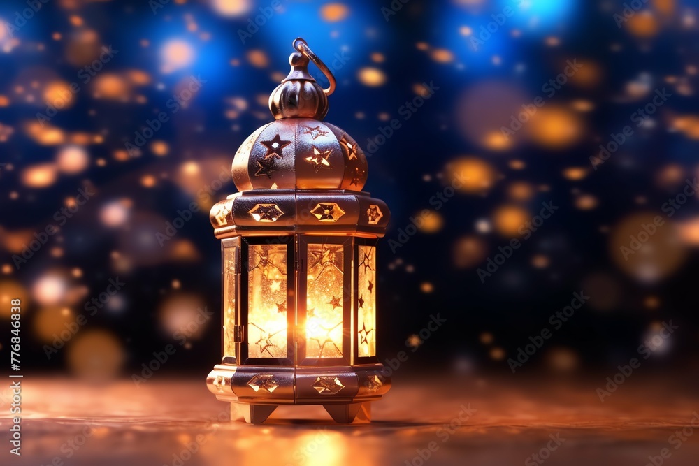 Eid mubarak and ramadan kareem greetings with islamic lantern and mosque. Eid al fitr background Eid mubarak and ramadan kareem greetings with islamic lantern and mosque. Eid al fitr background