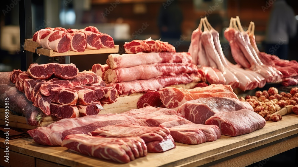 market pork meat production