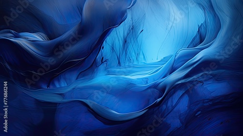 deep abstract dark blue background