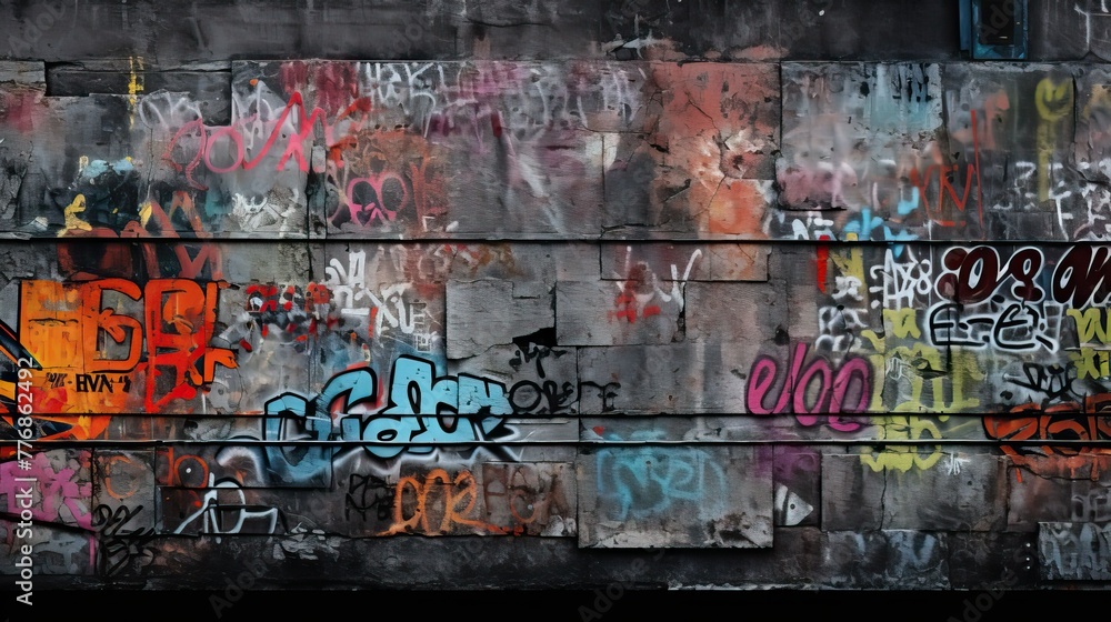 graffiti dark cement texture