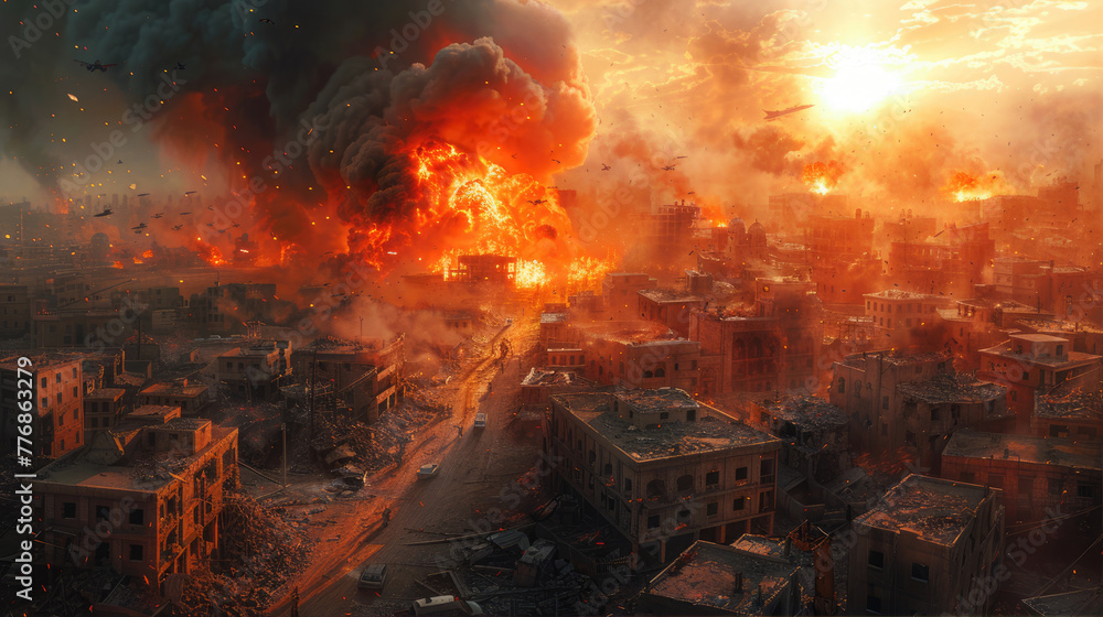 Stunning Cityscape Photography of an Urban War Zone in 4K Resolution Stunning Cityscape Photography of an Urban War Zone in 4K Resolution