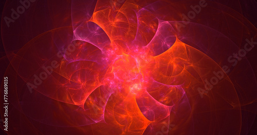 3D manual rendering abstract fractal business background. Its not AI Generatd illustration.