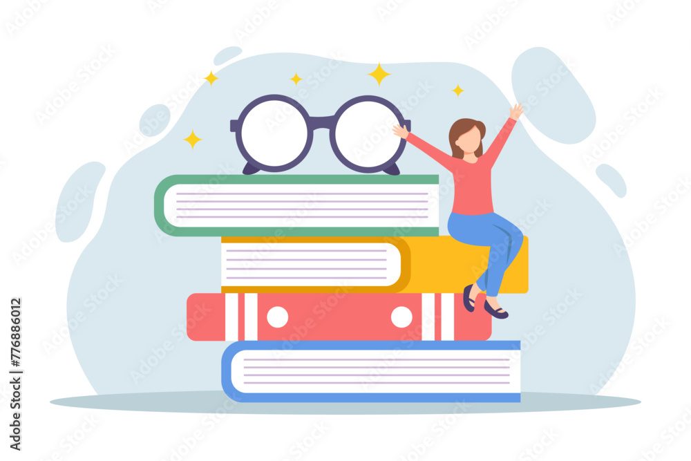 World Book Day Flat Design World Book Day Flat Design