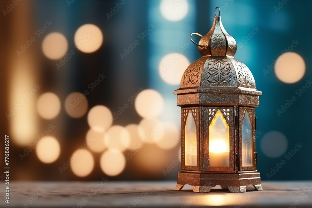 Eid mubarak and ramadan kareem greetings with islamic lantern and mosque. Eid al fitr background Eid mubarak and ramadan kareem greetings with islamic lantern and mosque. Eid al fitr background