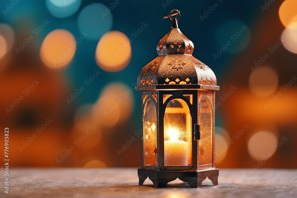 Eid mubarak and ramadan kareem greetings with islamic lantern and mosque. Eid al fitr background Eid mubarak and ramadan kareem greetings with islamic lantern and mosque. Eid al fitr background