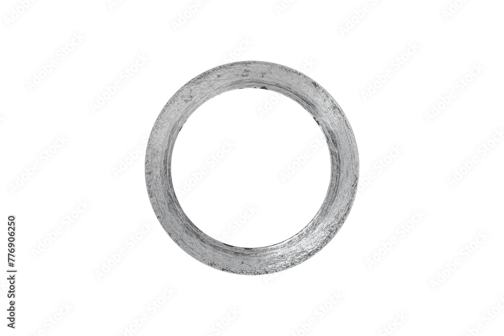 Metal washer isolated on a transparent background. Metal washer isolated on a transparent background.