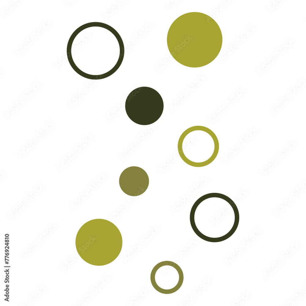 Green Abstract Circle Green Abstract Circle