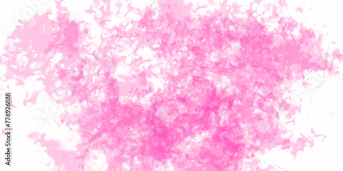 Pink dust particle splash on white background. Abstract baby pink watercolor background for your design. subtle watercolor pink. Tie dye pattern hand dyed on cotton fabric abstract background.