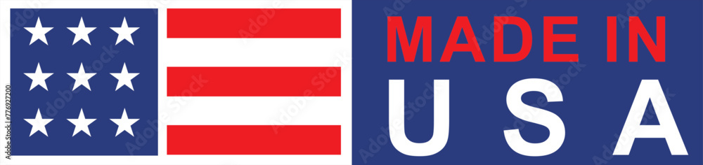 vector lettering made in usa vector lettering made in usa