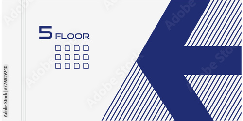 Way Board, Corporate Office, Mall Branding, Wall Decal Sticker Design Vector layered