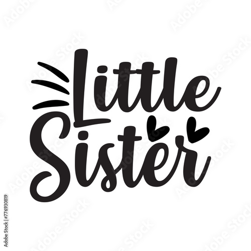 Little Sister SVG Cut File