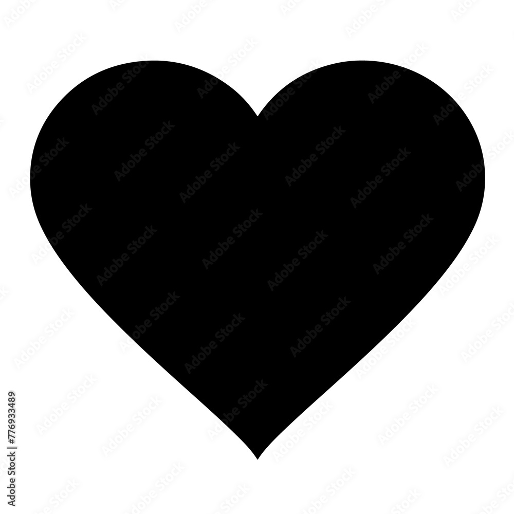 Heart, love vector illustration isolated on white background. classic modern diseign Heart, love vector illustration isolated on white background. classic modern diseign
