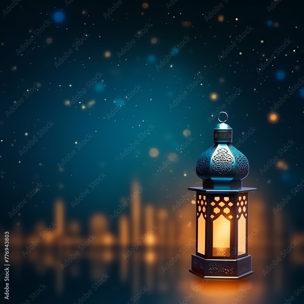 Eid mubarak and ramadan kareem greetings with islamic lantern and mosque. Eid al fitr background Eid mubarak and ramadan kareem greetings with islamic lantern and mosque. Eid al fitr background