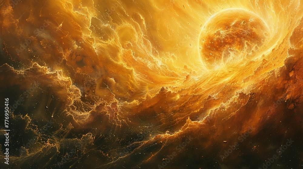 the vivid and wild aspects of the sun with morphogenetic patterns is now displayed, emphasizing the chaotic and dynamic solar activity. That’s what I sent to the Dall e the vivid and wild aspects of the sun with morphogenetic patterns is now displayed, emphasizing the chaotic and dynamic solar activity. That’s what I sent to the Dall e