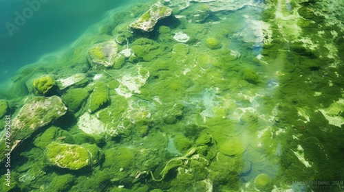 water blue-green algae