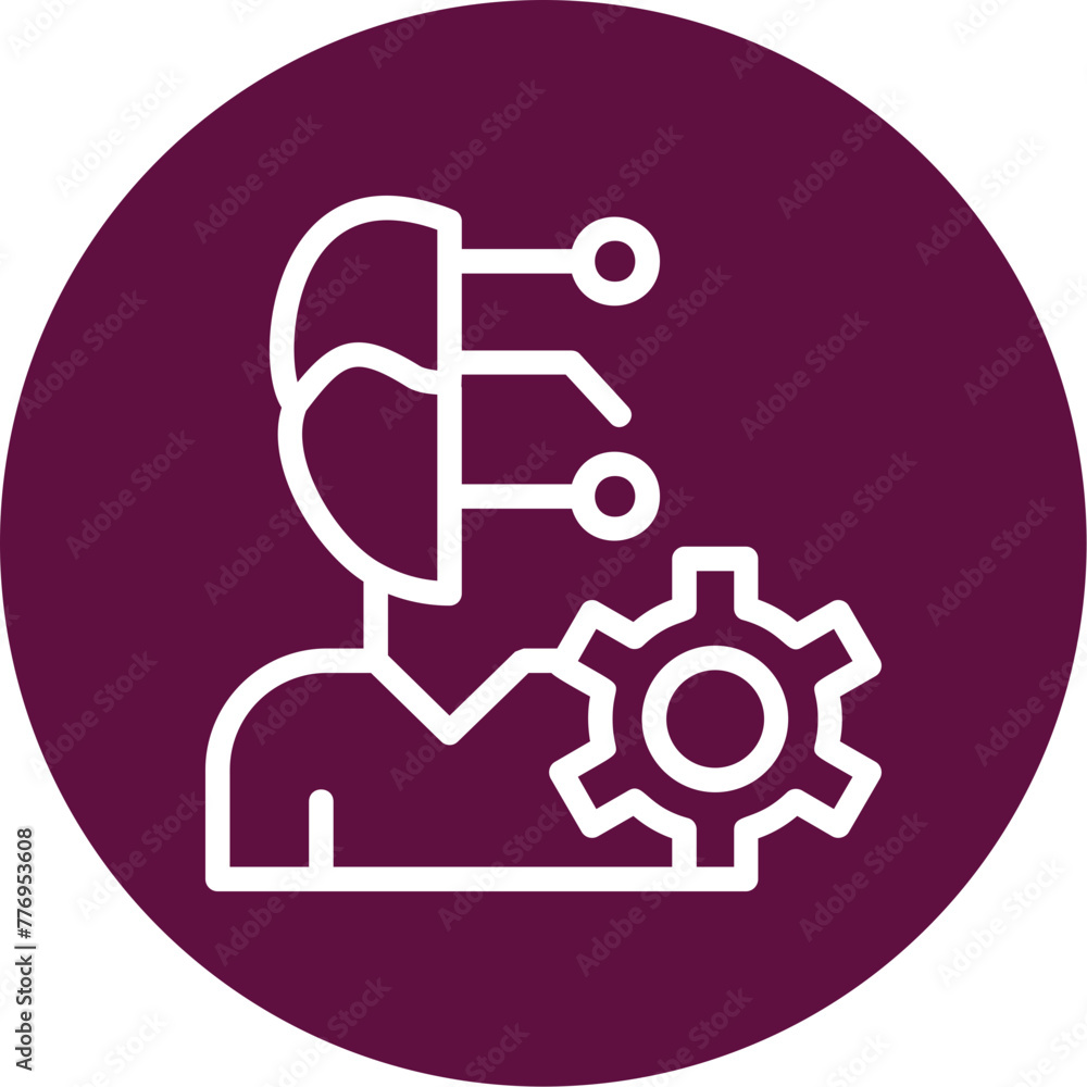 Human-AI Integration Icon Human-AI Integration Icon