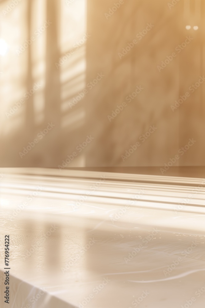 Soft Shadows in a Warm, Sunlit Room Soft Shadows in a Warm, Sunlit Room