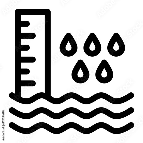 Flood measures icon