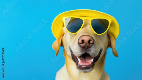 retriever dog funny yellow © vectorwin