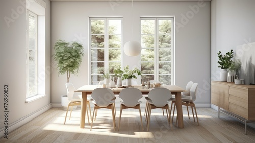 hue dining room gray
