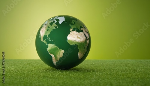 Earth day  Planet Earth. Sustainable green Eco-friendly
