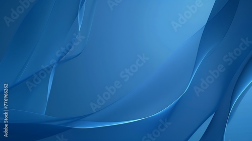 The blue background is less curved, in the style of precisionist style photo