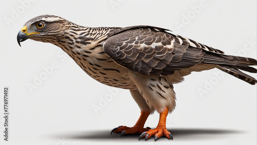 goshawk bird on transaprent background photo