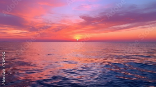 horizon glowing sun © vectorwin