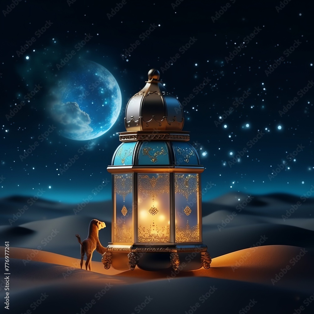 Eid mubarak and ramadan kareem greetings with islamic lantern and mosque. Eid al fitr background Eid mubarak and ramadan kareem greetings with islamic lantern and mosque. Eid al fitr background