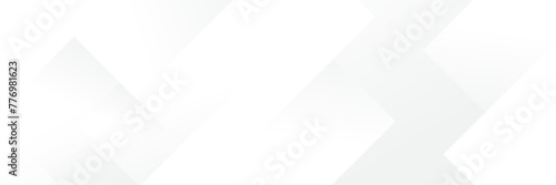 Abstract white Geometric banner design background.