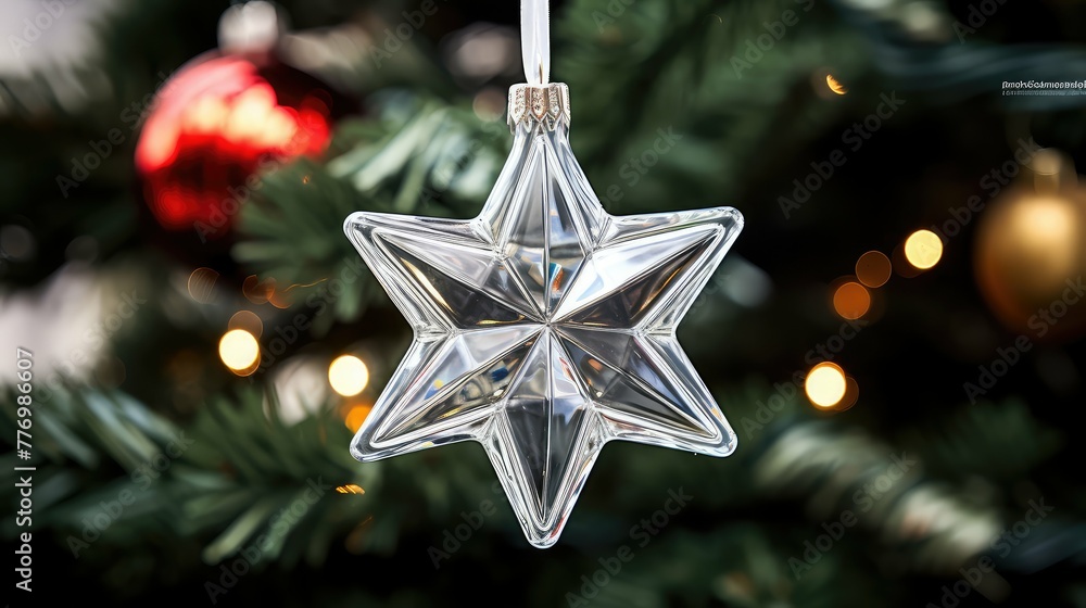ornament glass star