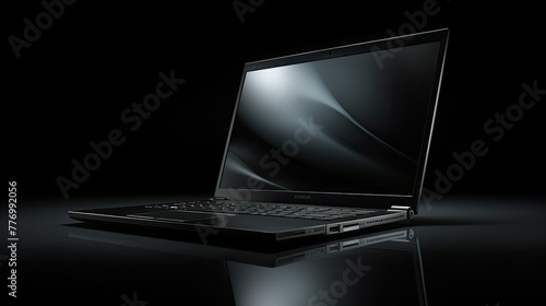 laptop technology black
