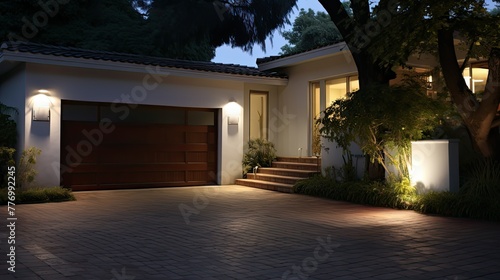 activated security lighting © vectorwin