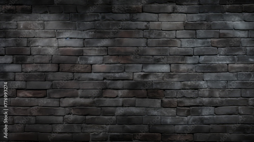 wall dark gray brick