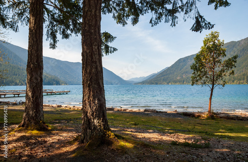 Lake Crescent at Olympic National Park  Lake in Washington State