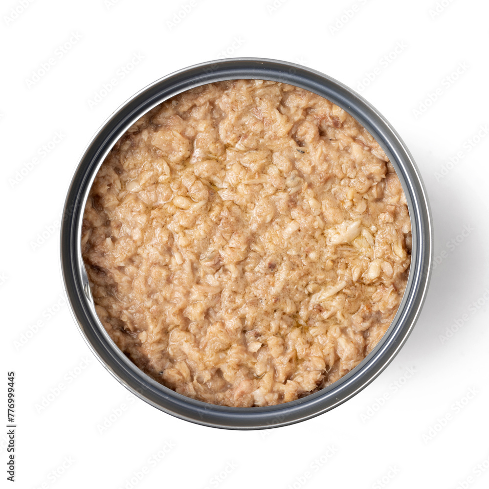 Tuna canned in a tin, healthy eating, Omega 3 Tuna canned in a tin, healthy eating, Omega 3