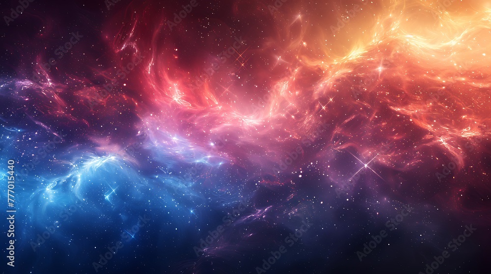 Cosmic Transition: Stars and Stripes Cosmic Transition: Stars and Stripes
