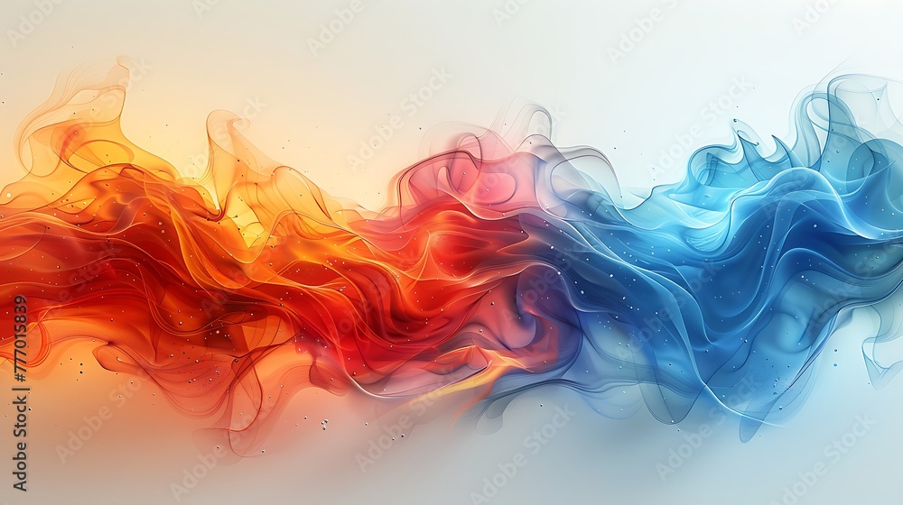 Flames of Aspiration: A Vibrant Expression