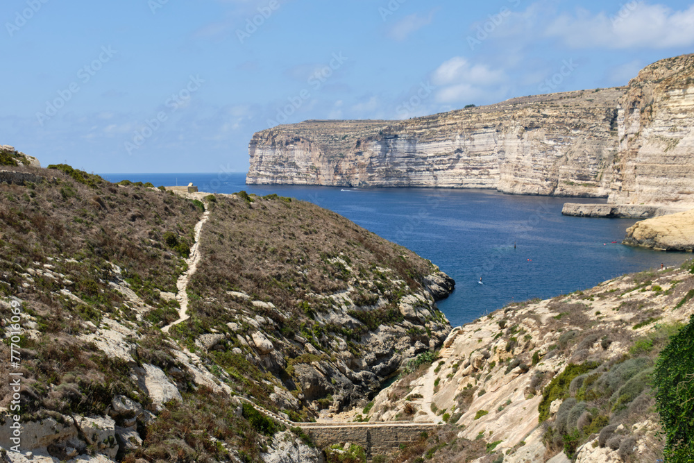 Kantra Valley is a beautiful small inlet next to the main bay of Xlendi - Xlendi, Malta