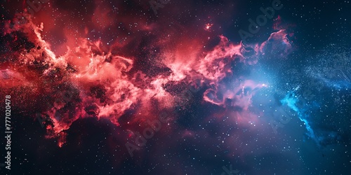 Cosmic Nebula A Journey Through the Stars Generative AI