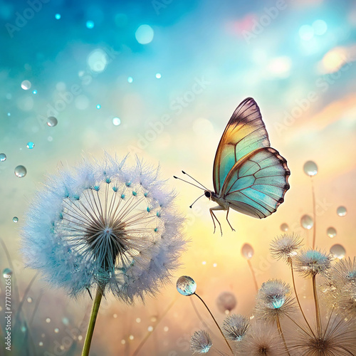 Natural Butterfly Background  © kaps