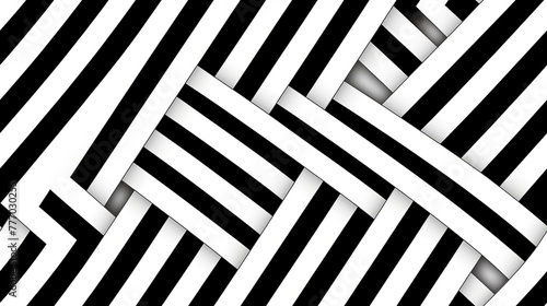 Diagonal stripes, Seamless pattern, line art background