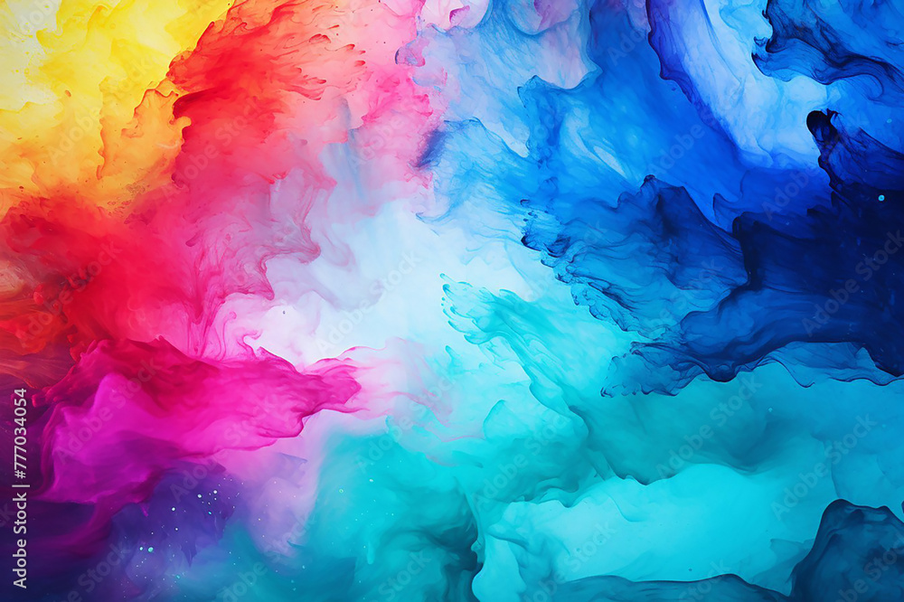 abstract watercolor rainbow background abstract watercolor rainbow background