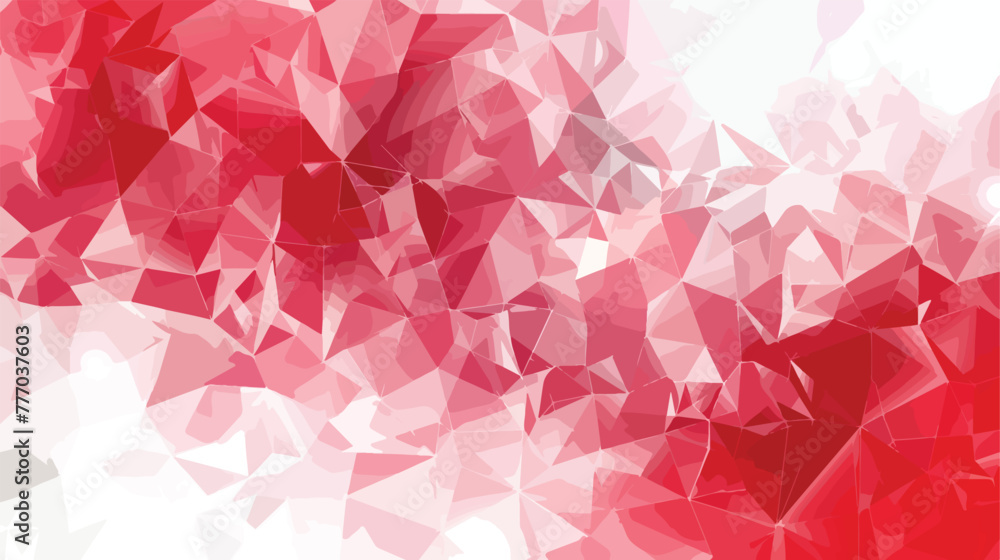 Light Red vector abstract textured polygonal background